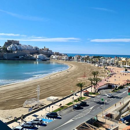 Apartamento Loft Primera Linea De Playa, Vistas Altas Mar Y Castillo Peníscola Exterior foto