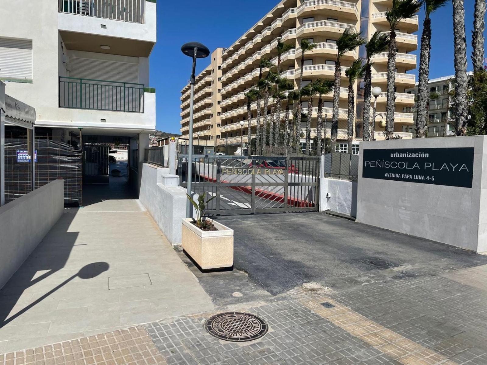 Apartamento Loft Primera Linea De Playa, Vistas Altas Mar Y Castillo Peníscola Exterior foto