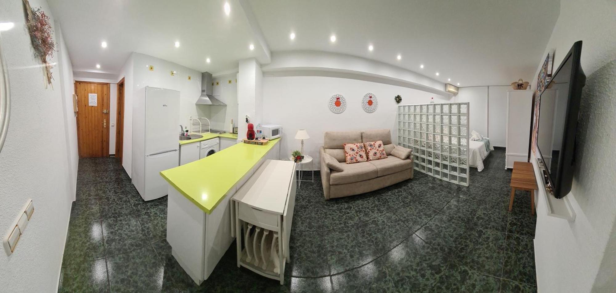 Apartamento Loft Primera Linea De Playa, Vistas Altas Mar Y Castillo Peníscola Exterior foto